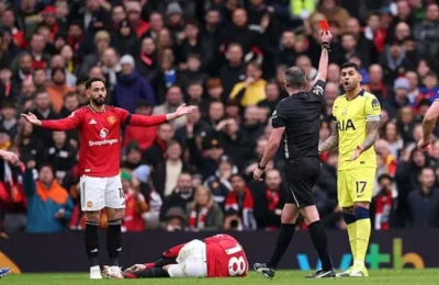 Sốc: Cristian Romero lập kỷ lục 'đỏ' đáng xấu hổ ở Premier League 1