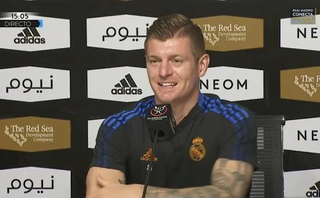 Kroos chia se truoc tran gap Barca